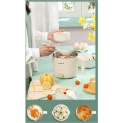 Pentola Elettrica Multifunzionale Dormitorio Per Studenti Plug-in Piccola Pentola Mini Piccola Cucina Elettrica Domestica All-in-one 9 Pentola Elettrica Multifunzionale Dormitorio Per Studenti Plug-in Piccola Pentola Mini Piccola Cucina Elettrica Domestica All-in-one -Moulinex Negozio 98720905 5