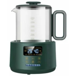 Scaldalatte A Temperatura Costante Da 1,5 Litri Di Grande Capacità , Riscaldamento Elettrico, Pentola Per La Salute, Bollitore Per Balsamo Per Latte Per Bambini Tre In Uno , Verde