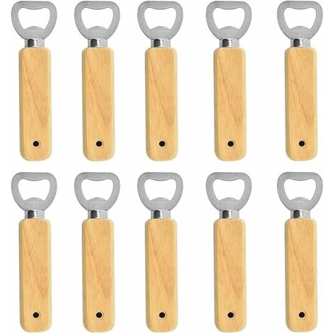 Apribottiglie Apribottiglie, 10 Pezzi Apribottiglie Per Birra Con Manico In Legno Apribottiglie Portatile Durevole In Legno Naturale 1 Apribottiglie Apribottiglie, 10 Pezzi Apribottiglie Per Birra Con Manico In Legno Apribottiglie Portatile Durevole In Legno Naturale