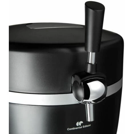 CONTINENTAL EDISON Distributore Di Birra 5L MB5B3 - Nero 2 CONTINENTAL EDISON Distributore Di Birra 5L MB5B3 - Nero - immagine 2