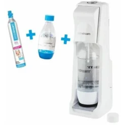 Macchina Soda Di Sodastream, 1 Cilindro Di CO2, 1 Little 1L, 1 0,5 Littiglia 7 Macchina Soda Di Sodastream, 1 Cilindro Di CO2, 1 Little 1L, 1 0,5 Littiglia -Moulinex Negozio 99470468 3