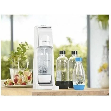 Macchina Soda Di Sodastream, 1 Cilindro Di CO2, 1 Little 1L, 1 0,5 Littiglia 4 Macchina Soda Di Sodastream, 1 Cilindro Di CO2, 1 Little 1L, 1 0,5 Littiglia - immagine 4