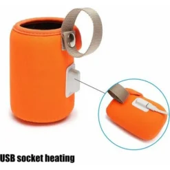 Borsa Scaldabiberon USB, Custodia Termica Per Bottiglia Custodia Termica Per Conservazione Del Calore USB Custodia Termica Per Bottiglia Lavabile Per Viaggi All'aperto (arancione), 8 Borsa Scaldabiberon USB, Custodia Termica Per Bottiglia Custodia Termica Per Conservazione Del Calore USB Custodia Termica Per Bottiglia Lavabile Per Viaggi All'aperto (arancione), -Moulinex Negozio 99776653 4