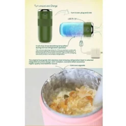 Tazza Di Refrigerazione Rapida 380ml Tazza Di Accompagnamento Per Auto Sportive All'aperto Per La Casa Portatile Tazza Di Refrigerazione Per Bevande 8 Tazza Di Refrigerazione Rapida 380ml Tazza Di Accompagnamento Per Auto Sportive All'aperto Per La Casa Portatile Tazza Di Refrigerazione Per Bevande -Moulinex Negozio 99780976 4